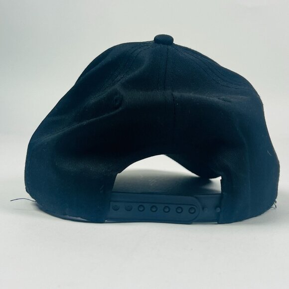 Black Orange Stihl Logo Snapback Hat One size fits most Adjustable Cap - Picture 4 of 6